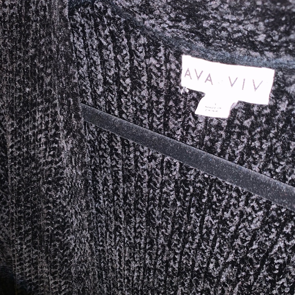 Chenille cardigan